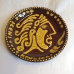 decorated plate